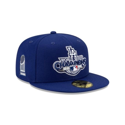 Los Angeles Dodgers Gorra | New Era MLB World Series Champions 59fifty Fitted Cap Mexico - Azules